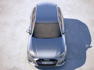 Audi A4 Avant 2020 3D Model