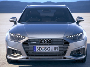 Audi A4 Avant 2020 3D Model