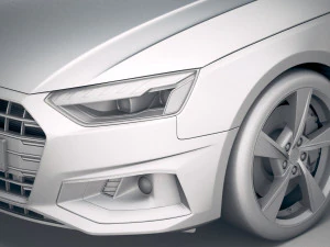 Audi A4 Avant 2020 3D Model