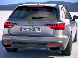 A4 Avant S-line 2020 3D मॉडल