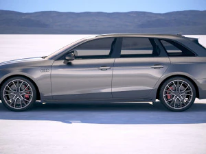 A4 Avant S-line 2020 3D Model
