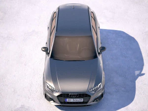 A4 Avant S-line 2020 3D Model