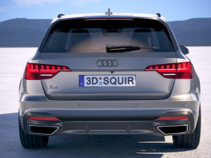 A4 Avant S-line 2020 3D मॉडल