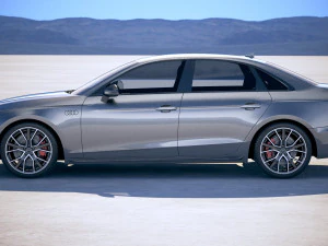 Audi A4 S-line 2020 3D Model