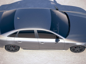 Audi A4 S-line 2020 3D Модель