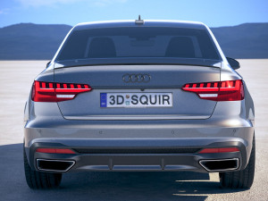 Audi A4 S-line 2020 3D Модель