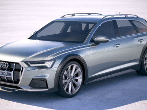Audi A6 Avant Allroad 2020 Modelo 3D