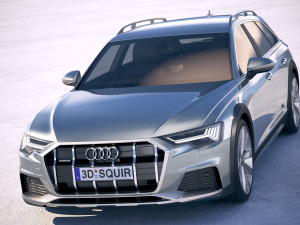 Audi A6 Avant Allroad 2020 3D-Modell