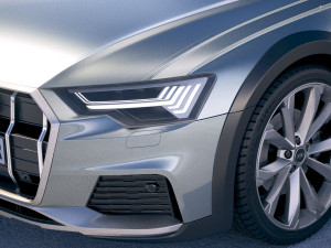 Audi A6 Avant Allroad 2020 3D-Modell