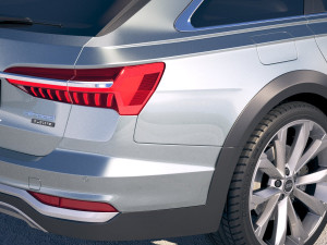 Audi A6 Avant Allroad 2020 3D-Modell