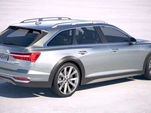Audi A6 Avant Allroad 2020 3D Model