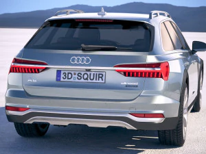 Audi A6 Avant Allroad 2020 3D Model