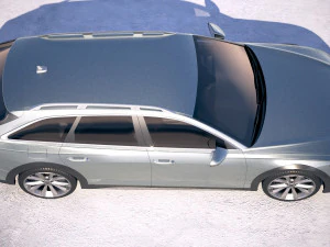 Audi A6 Avant Allroad 2020 3D Model