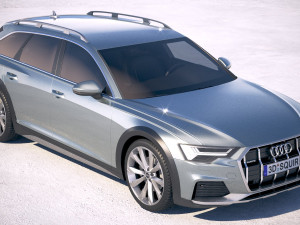 Audi A6 Avant Allroad 2020 3D-Modell