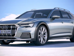 Audi A6 Avant Allroad 2020 3D Model