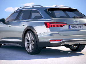 Audi A6 Avant Allroad 2020 3D Model