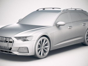 Audi A6 Avant Allroad 2020 3D-Modell