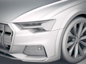 Audi A6 Avant Allroad 2020 3D-Modell