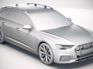 Audi A6 Avant Allroad 2020 3D-Modell