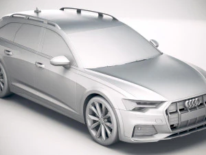 Audi A6 Avant Allroad 2020 3D Model