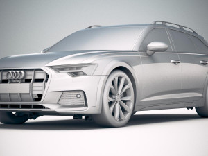 Audi A6 Avant Allroad 2020 3D-Modell