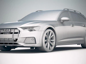 Audi A6 Avant Allroad 2020 3D Model