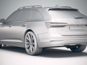 Audi A6 Avant Allroad 2020 3D-Modell