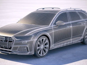 Audi A6 Avant Allroad 2020 3D Model