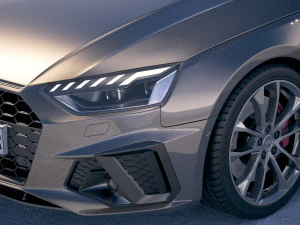 Audi S4 Avant 2020 3D Model