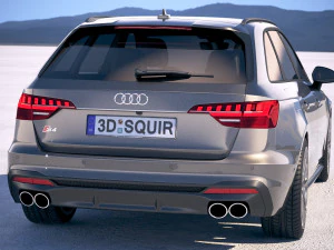 Audi S4 Avant 2020 3D Model