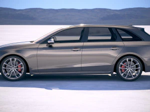 Audi S4 Avant 2020 3D Model