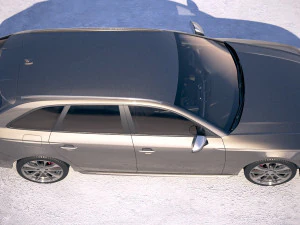 Audi S4 Avant 2020 3D Model