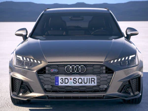 Audi S4 Avant 2020 3D Model