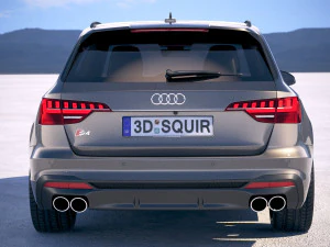 Audi S4 Avant 2020 3D Model