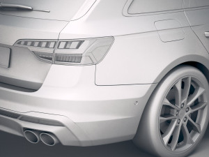 Audi S4 Avant 2020 3Dモデル