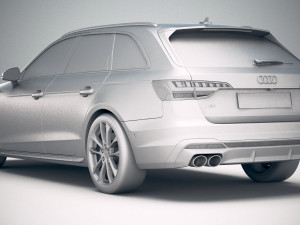 Audi S4 Avant 2020 3Dモデル