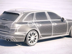 Audi S4 Avant 2020 3D Model