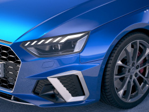 Audi S4 Sedan 2020 3D Model