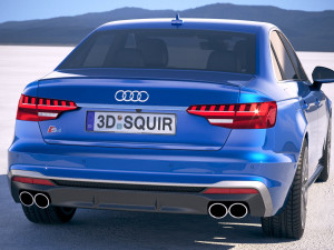Audi S4 Sedan 2020 3D Model