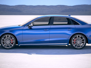 Audi S4 Sedan 2020 3D Model
