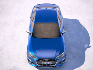 Audi S4 Sedan 2020 3D Model