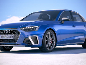 Audi S4 Sedan 2020 3D Model
