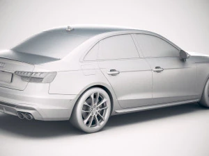 Audi S4 Sedan 2020 3D Model