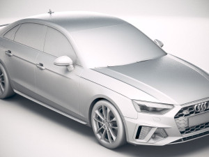 Audi S4 Sedan 2020 3D Model