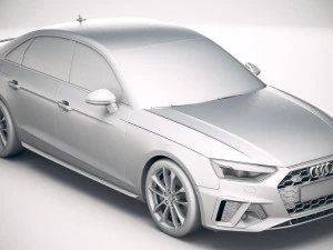 Audi S4 Sedan 2020 3D Model