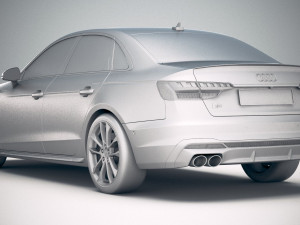 Audi S4 Sedan 2020 3D Model