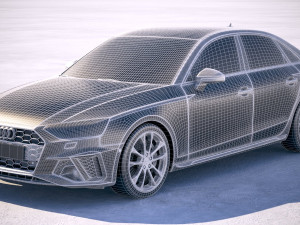 Audi S4 Sedan 2020 3D Model