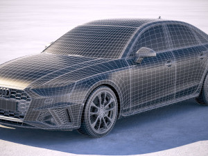 Audi S4 Sedan 2020 3D Model