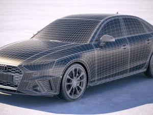 Audi S4 Sedan 2020 3D Model