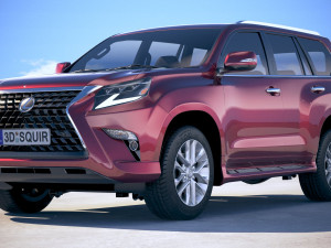Lexus GX 460 2020 3D Model